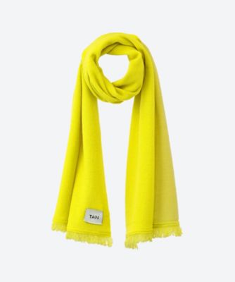 ＜TAN (Women)＞ＤＯＵＢＬＥ　ＦＡＣＥ　ＦＲＩＮＧＥ　ＳＴＯＬＥ
