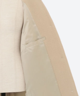 ツルバイマリコオイカワ　Charles-Louis(pearl)コート　ベージュ 0430622018464cl_33?$VS_1500$