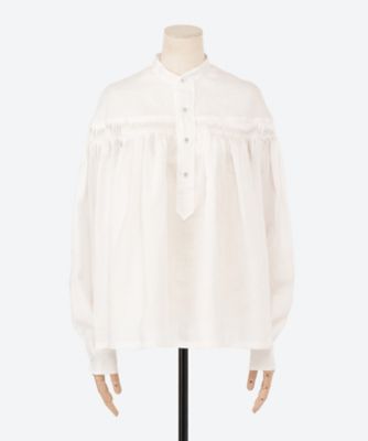 ブラウス　Ｂｅｌｇｉａｎ　Ｌｉｎｅｎ　Ｔｕｃｋ　Ｓｈｉｒｔ