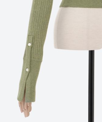 Ｃｒｏｐｐｅｄ　Ｋｎｉｔ　Ｓｈｉｒｔ