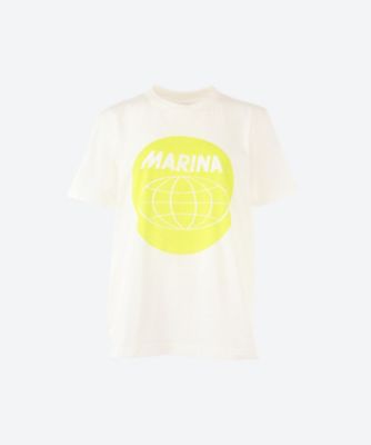 ＜KLOKE (Women)＞Ｍａｒｉｎａ　ｐｒｉｎｔ　Ｔｅｅ