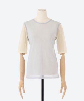 ＜KLOKE (Women)＞Ｓｔｉｌｌ　Ｓ／Ｓ　Ｍｅｓｈ　Ｔｏｐ