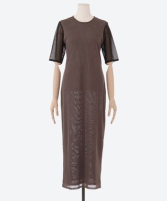 KLOKE/クローク Ｐｅａｒｌ　Ｍｅｓｈ　Ｄｒｅｓｓ