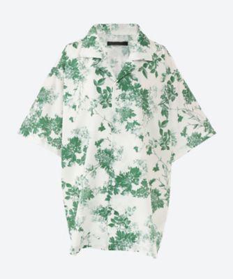 ＜JUHA (Women)＞ＢＯＴＡＮＩＣＡＬ　Ｓ／Ｓ　ＳＨＩＲＴ