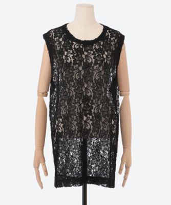 ＜JUHA (Women)＞ＦＬＯＷＥＲ　ＬＡＣＥ　ＮＯ―ＳＬＥＥＶＥ