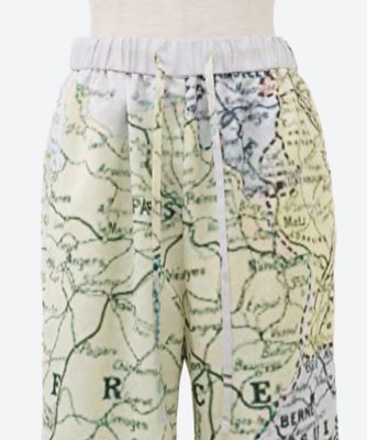 Map Print Pants | Allege. (Women)/アレッジ | 三越 