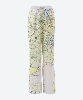 ＜Allege. (Women)＞Ｍａｐ　Ｐｒｉｎｔ　Ｐａｎｔｓ