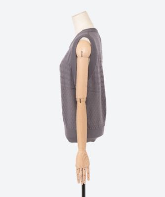 Ｏｐｅｎｗａｒｋ　Ｋｎｉｔ　Ｖｅｓｔ
