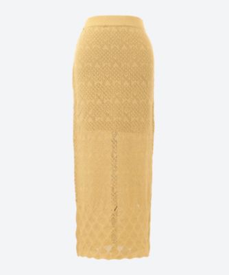 ＜TAN (Women)＞ＬＡＣＹ　ＳＫＩＲＴ