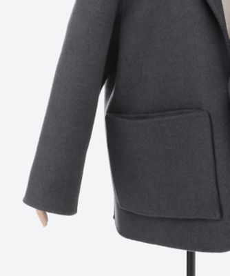 コート Extra Fine Wool Rever Short Coat