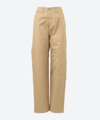 ＜Scye (Women)＞チノパンツ　Ｓａｎ　Ｊｏａｑｕｉｎ　Ｃｏｔｔｏｎ　Ｃｈｉｎｏ　４１Ｋｈａｋｉ　Ｔｒｏｕｓｅｒｓ