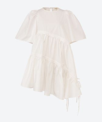 希少 黒入荷！ Ruched Mallory Mini GHOSPELL | Dress ワンピース