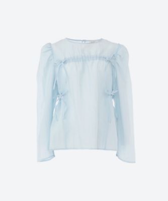 ＜GHOSPELL (Women)＞Ｐａｉｇｅ　Ｄｒａｗｓｔｒｉｎｇ　Ｔｏｐ