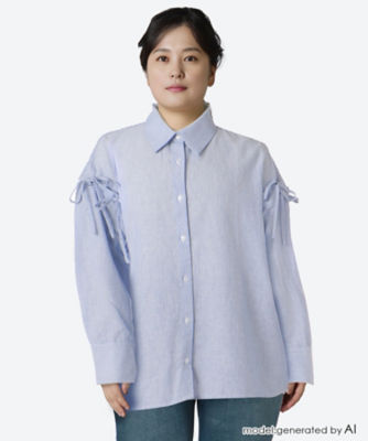 ＜GHOSPELL (Women)＞Ｅｍｍａ　Ｔｉｅ　Ｓｈｉｒｔ