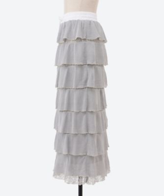 lacy frilled skirt | ODAKHA (Woman)/オダカ | 三越