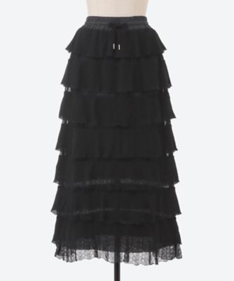 lacy frilled skirt | ODAKHA (Woman)/オダカ | 三越