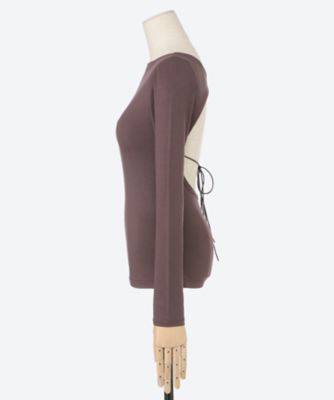 Collagen Open Back Top