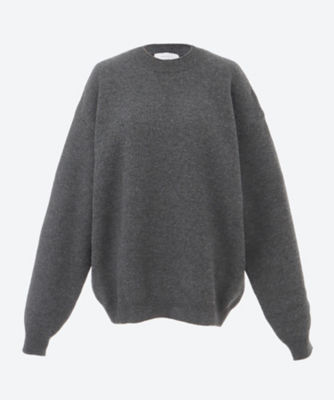 ＜UNDECORATED (Women)＞Ｗｏｏｌ　Ｂａｃｋ　Ｐｉｌｅ　Ｓｗｅａｔｅｒ　ＵＤＦ２４８０６