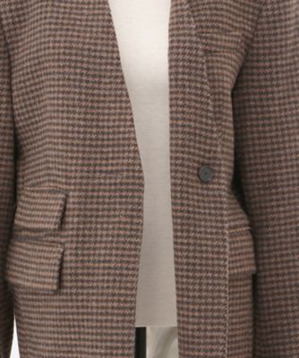 WOOL POLYESTER GUNCLUB CHECK NO