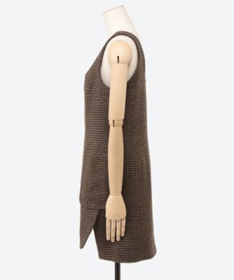 ＷＯＯＬ　ＰＯＬＹＥＳＴＥＲ　ＧＵＮＣＬＵＢ　ＣＨＥＣＫ　ＳＱＵＡＲＥ　ＮＥＣＫ　ＭＩＮＩ　ＯＰ　２４ＷＯＰ－♯６０３Ｌ