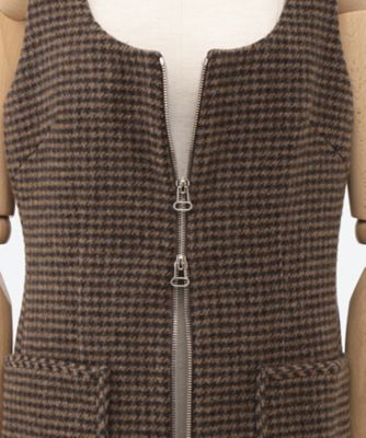 ＷＯＯＬ　ＰＯＬＹＥＳＴＥＲ　ＧＵＮＣＬＵＢ　ＣＨＥＣＫ　ＳＱＵＡＲＥ　ＮＥＣＫ　ＭＩＮＩ　ＯＰ　２４ＷＯＰ－♯６０３Ｌ