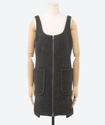 ＷＯＯＬ　ＰＯＬＹＥＳＴＥＲ　ＧＵＮＣＬＵＢ　ＣＨＥＣＫ　ＳＱＵＡＲＥ　ＮＥＣＫ　ＭＩＮＩ　ＯＰ　２４ＷＯＰ－♯６０３Ｌ