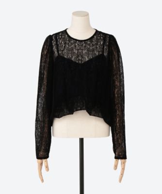 ＦＬＯＣＫＹ　ＬＡＣＥ　ＬＡＹＥＲＥＤ　ＰＵＬＬＯＶＥＲ
