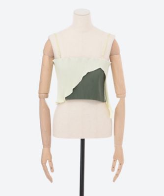 トップス kotohayokozawa FEELING WAVE CAMISOLE kotohayokozawa】〈todo kotohayokozawa〉フィーリングウェーブ