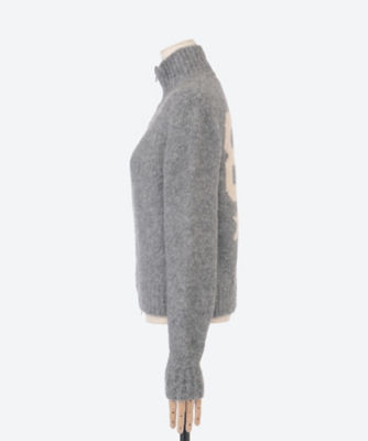 paloma wool グレー ボタン付き カーディガン Paloma wool グレー ボタン付きオープンカーディガン