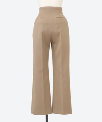 ＜PHEENY (Women)＞Ｋｅｒｓｅｙ　ｈｉｇｈ　ｗａｉｓｔ　ｓｅｍｉ　ｆｌａｒｅｄ　ｓｌａｃｋｓ　ＰＡ２４－ＰＴ０３