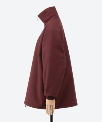 Athletic fleece half zip P／O