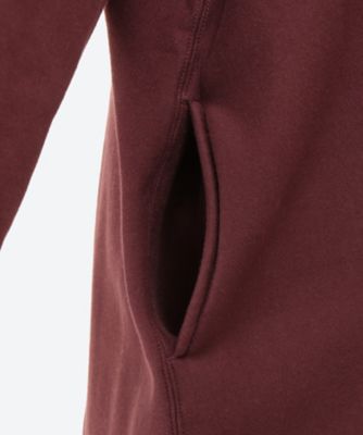 Athletic fleece half zip P／O