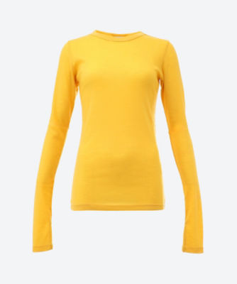 ＜PHEENY (Women)＞Ｗｏｏｌ　ｃｉｒｃｕｌａｒ　ｒｉｂ　ｃｒｅｗ　ｎｅｃｋ　ＰＡ２４－ＣＳ２５