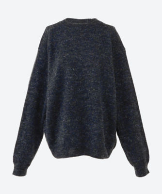 ＜YOKE (Women)＞ＰＥＡＲＬ　ＧＬＩＴＴＥＲ　ＢＬＥＮＤ　ＷＯＯＬ　ＣＲＥＷＮＥＣＫ　ＳＷＥＡＴＥＲ　０８１９Ｓ