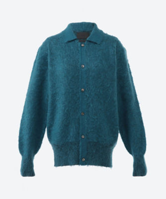 ＜YOKE (Women)＞ＢＲＵＳＨＥＤ　ＭＯＨＡＩＲ　ＫＮＩＴ　ＳＨＩＲＴ　０８３８Ｓ