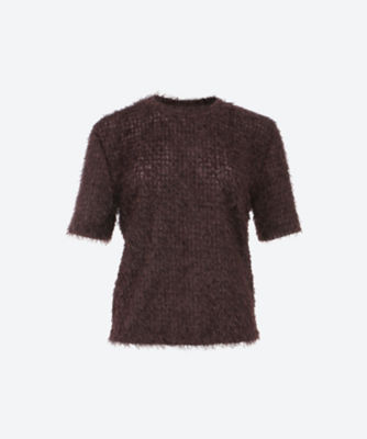 ＜TEAK (Women)＞ＢＯＵＣＬＥ　ＫＮＩＴ　ＴＯＰ