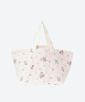 ＜HOLIDAY (Women)＞ＦＬＯＷＥＲ　ＱＵＩＬＴＩＮＧ　ＢＩＧ　ＢＡＧ