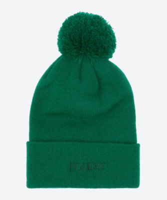 ＜HOLIDAY (Women)＞ＰＯＮＰＯＮ　ＫＮＩＴ　ＣＡＰ（ＨＯＬＩＤＡＹ）