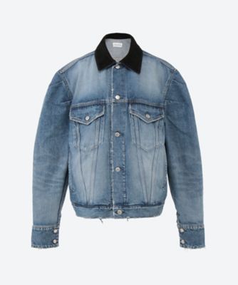 ＜HOLIDAY (Women)＞ＤＡＭＡＧＥ　ＤＥＮＩＭ　ＰＵＦＦ　ＪＡＣＫＥＴ　２４２０２００２