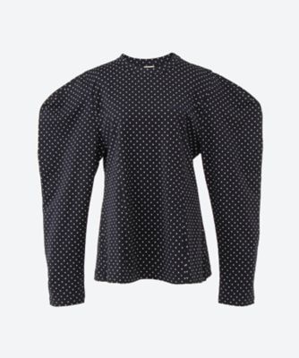 ＜HOLIDAY (Women)＞ＤＯＴ　ＰＵＦＦ　ＳＬＥＥＶＥ　ＴＯＰＳ　２４２０１００９