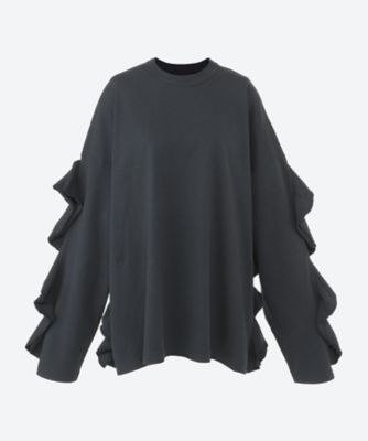 トップス HOLIDAY SUPER FINE DRY RUFFLE TOPS SUPER FINE DRY RUFFLE RUFFLE TOPS スーパーファインドライ