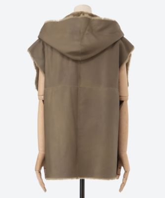 ジャケット　Ｍｏｕｔｏｎ　Ｎｏ―ＳｌｅｅｖｅＨｏｏｄｅｄ　Ｖｅｓｔ