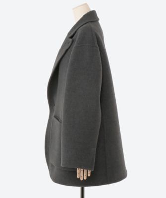 コート Ex Fine Wool Rever Short Coat