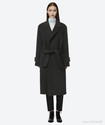 ＜POSTELEGANT (Women)＞コート　Ｗｏｏｌ　Ｒｅｖｅｒ　Ｃｏａｔ