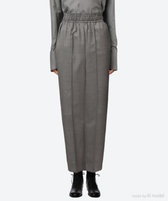 ＜POSTELEGANT (Women)＞パンツ　Ｗｏｏｌ　Ｔｗｉｌｌ　Ｅａｓｙ　Ｔｒｏｕｓｅｒｓ