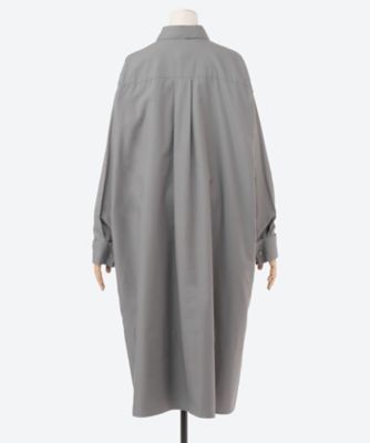 ワンピース POSTELEGANT SILK COTTON OX BIB DRESS POSTELEGANT SILK COTTON OX BIB DRESS