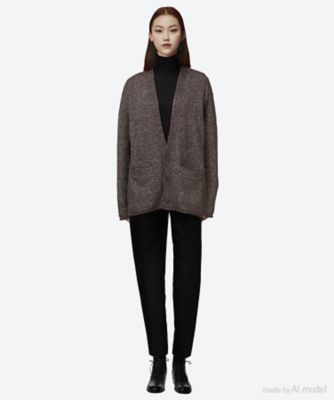 セーター Baby Llama Hemp Knit Cardigan