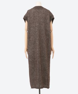 ドレス　Ｂａｂｙ　Ｌｌａｍａ　Ｈｅｍｐ　Ｋｎｉｔ　Ｎｏ―Ｓｌｅｅｖｅ　Ｄｒｅｓｓ
