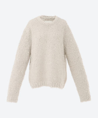 ＜NOTHING EVERYTHING (Woman)＞ＯＶＥＲＳＩＺＥＤ　ＦＵＲＲＹ　ＳＷＥＡＴＥＲ