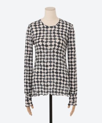 Ｄｉａｍｏｎｄ　ｐｒｉｎｔ　ｒｉｂ　ＬＳ　ＰＯ